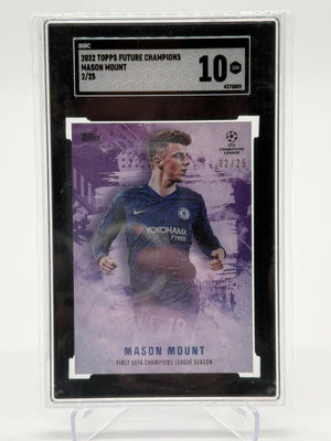 2022 Topps Future Champions Mason Mount 02/25 SGC 10