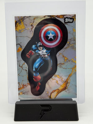 2025 Topps Marvel Comic Book Captain America The 2000s Refractor