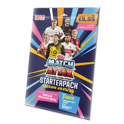 2025-26 Topps Bundesliga Match Attax Starter Pack (SEALED)