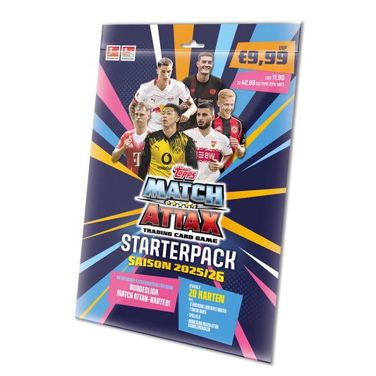 2025-26 Topps Bundesliga Match Attax Starter Pack (SEALED)