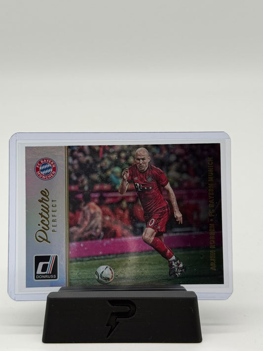 2016-17 Panini Donruss Soccer Arjen Robben Picture Perfect Silver