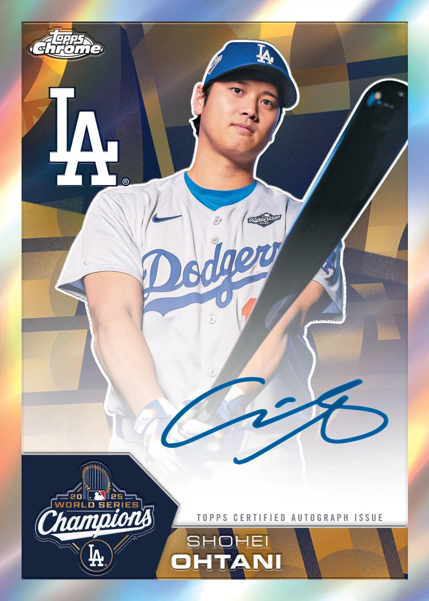 2026 Topps Chrome Baseball  Mega Box