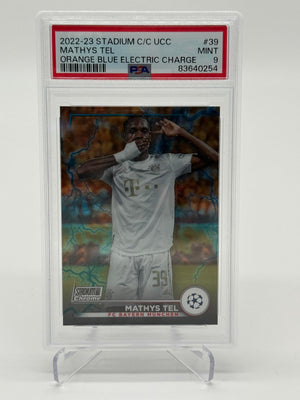 2022-23 Topps Stadium Club Chrome Mathys Tel /10 PSA 9