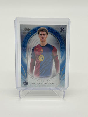 2025 Topps Chrome Ultimate Stage Noah Darvich RC /150 Blue