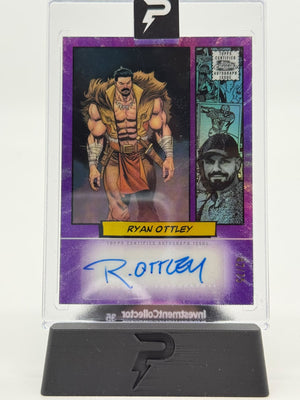 2024 Topps Marvel Chrome Ryan Ottley 42/75 Auto
