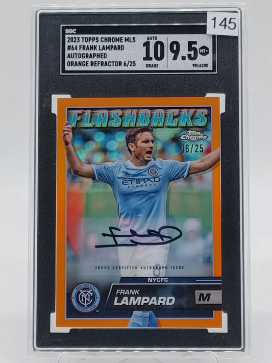 2023 Chrome MLS Frank Lampard Auto /25 SGC 9,5 Auto 10