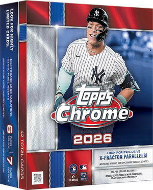 2026 Topps Chrome Baseball  Mega Box