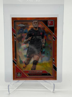 2026 Topps Chrome Bundesliga Sapphire Christian Kofane 01/25 RC
