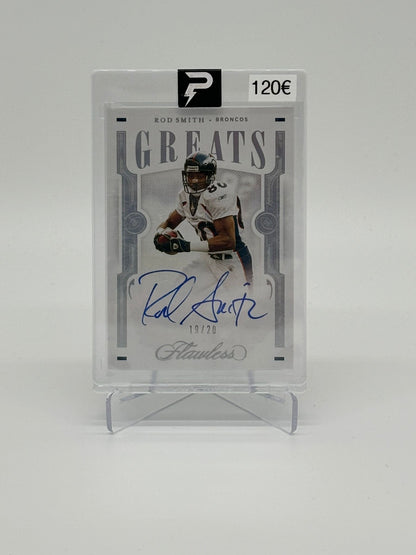 Rod Smith on Card Auto /20