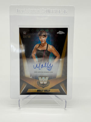 2025 Topps Chrome WWE Molly Holly WWE Legends Auto /50