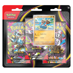 Pokémon Mega Entwicklung Dunkelnacht 3-Pack Blister (DE) SEALED