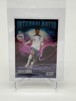 2023-24 Panini Score Fifa Soccer Bukayo Saka Intergalactic SSP