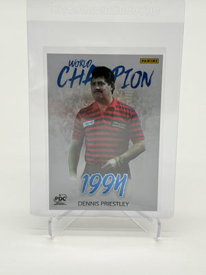 2024 Panini PDC Dennis Priestley World Champion /100