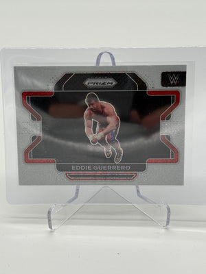 2022 Panini Prizm WWE Eddie Guerrero White Sparkle Prizm