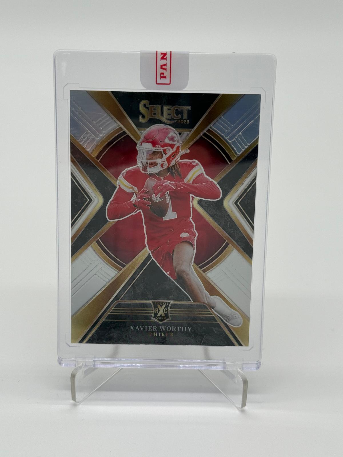 2023 Panini Select Silver Prizm RC Xavier Worthy XRC