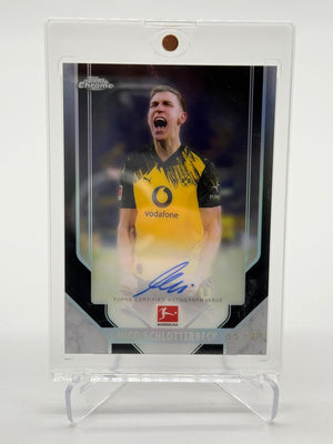 2026 Topps Bundesliga Chrome Nico Schlotterbeck Autogramm 05/25
