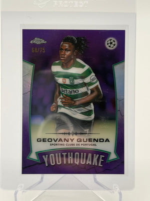 2026 Topps Chrome UCC Geovany Quenda 68/75