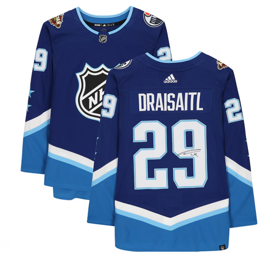 Signiertes Adidas NHL All Star Game 2022 Trikot von Leon Draisaitl (Fanatics Authenticated)