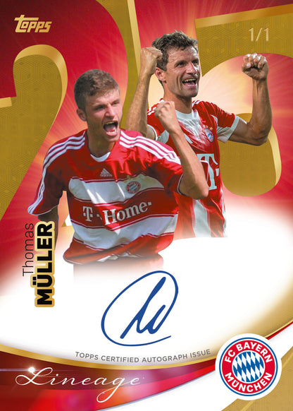 2026 Topps FC Bayern Lineage Hobby Box