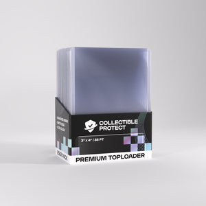 Collectible Protect Premium Toploader 35pt Blue Border