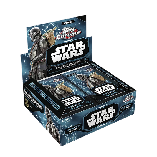 2026 Topps Star Wars Chrome Hobby Box – Star Wars Trading Cards