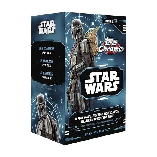 2026 Topps Star Wars Chrome Value Box – Star Wars Trading Cards