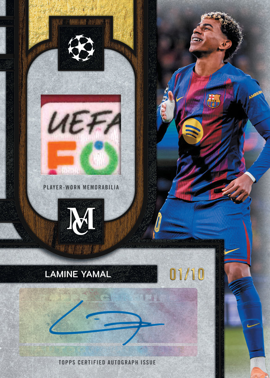 2025-26 Topps Museum UCC Hobby Box Case Break (8 Boxen) | PYT#17