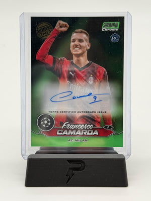 2024 Topps Stadium Club Chrome Francesco Camarda Auto 55/99