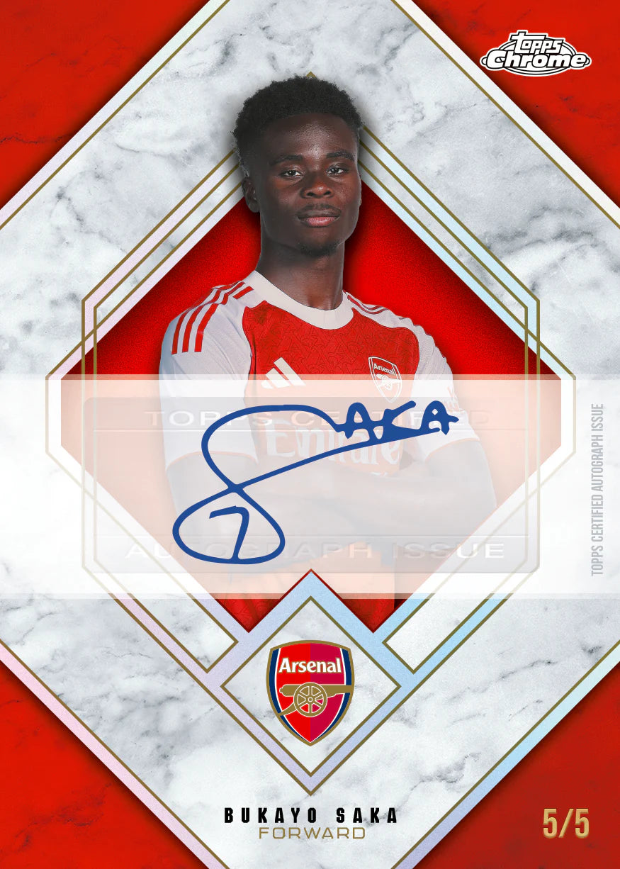 2025-26 Topps Chrome Arsenal Deck Box
