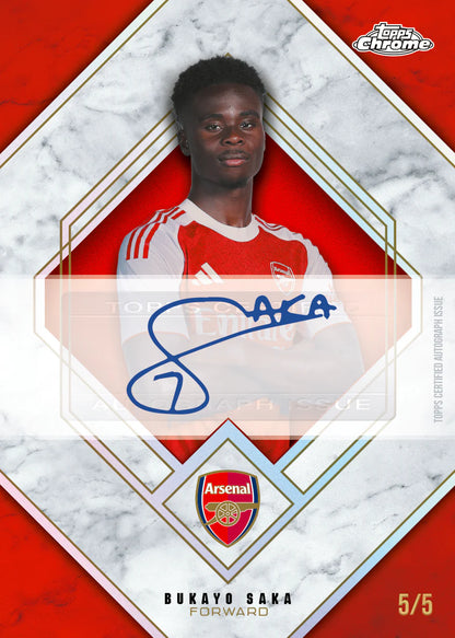 2025-26 Topps Chrome Arsenal Deck Box