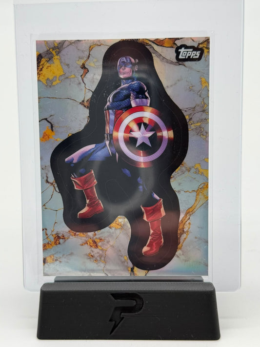 2025 Topps Marvel Comic Book Captain America 2025 Refractor