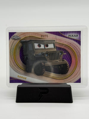 2025 Topps Chrome Disney Sarge 05/75