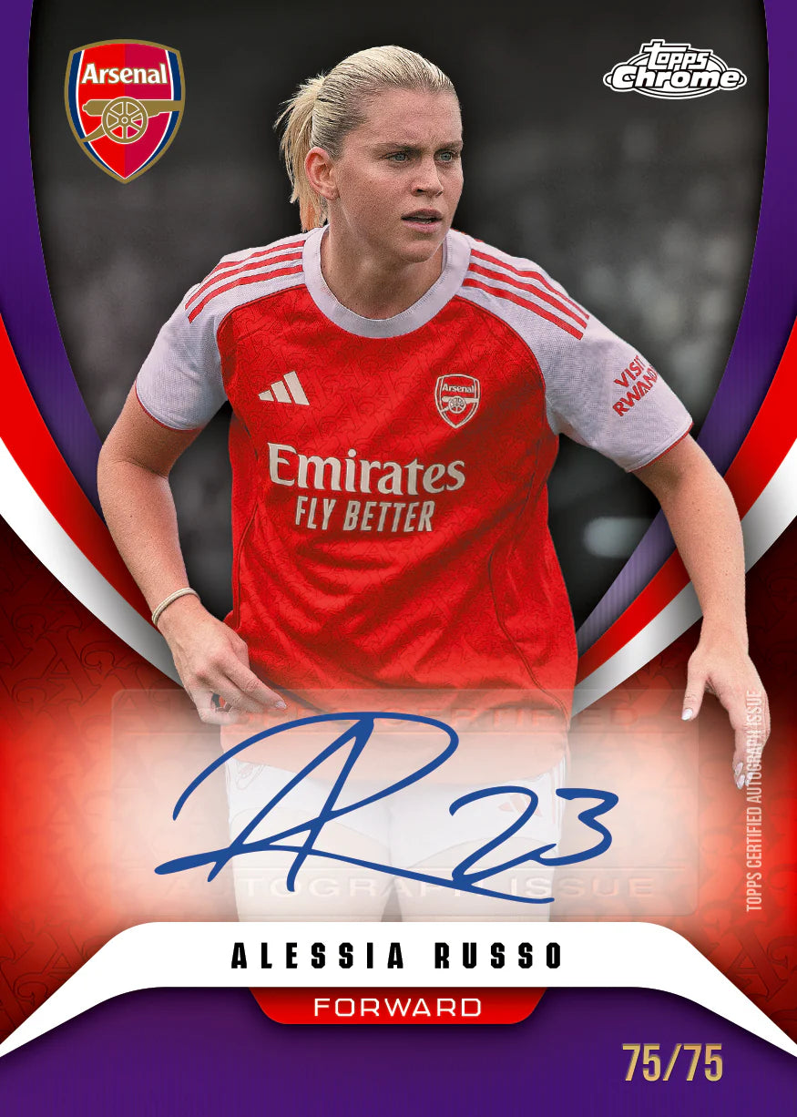 2025-26 Topps Chrome Arsenal Deck Box