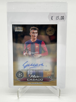 2024 Topps Stadium Club Chrome Marc Casado Auto /50 Members Only
