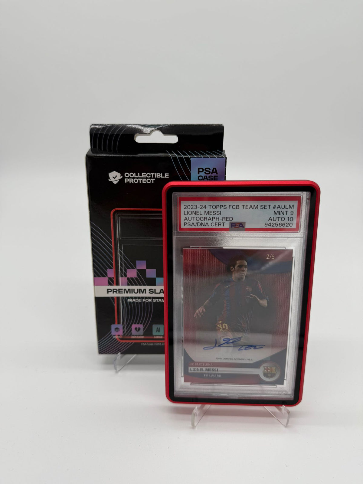 Collectible Protect Premium Slabprotect PSA Standard 35pt Red