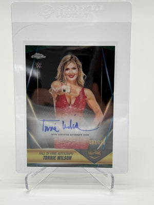 2025 Topps Chrome WWE Torrie Wilson Hall of Fame Autograph 087/150