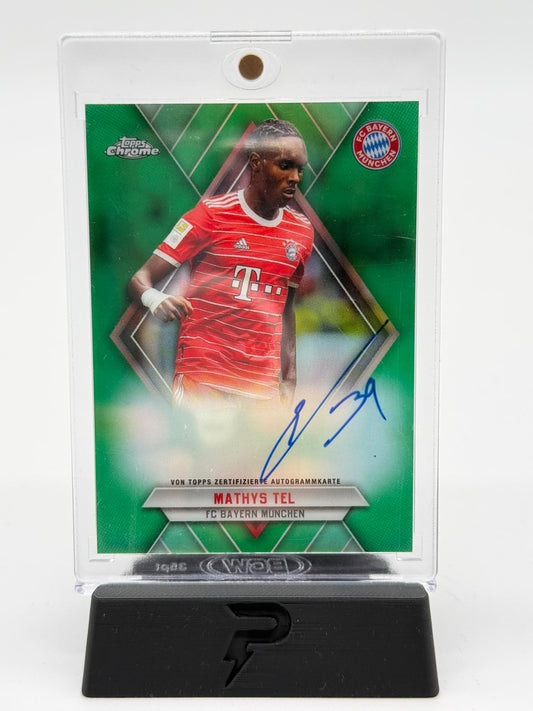 2023 Topps Chrome Bundesliga Mathys Tel Auto 10/25