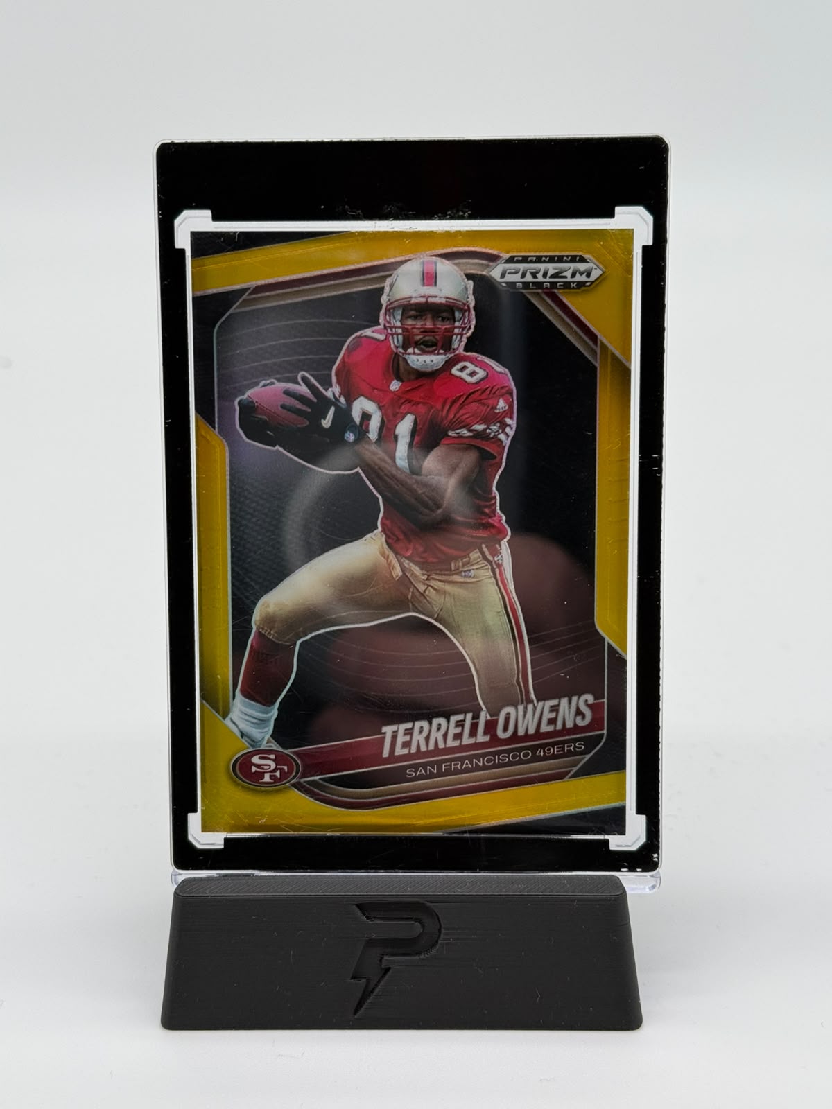 2025 Panini Prizm Black Football Terrell Owens 06/10