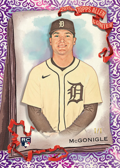 2026 Topps Allen and Ginter Baseball - Hobby Box