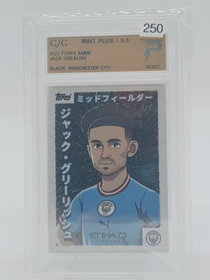 2023 Topps Anime Jack Grealish /5 GSG 9,5