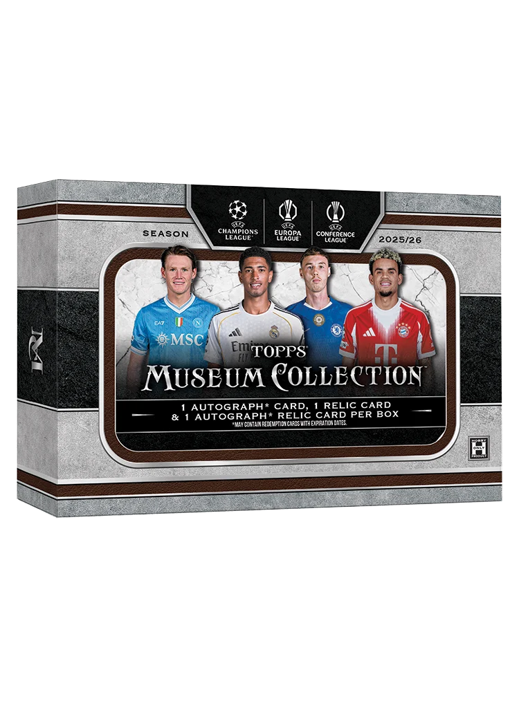2025-26 Topps Museum UCC Hobby Box Case Break (8 Boxen) | PYT#17