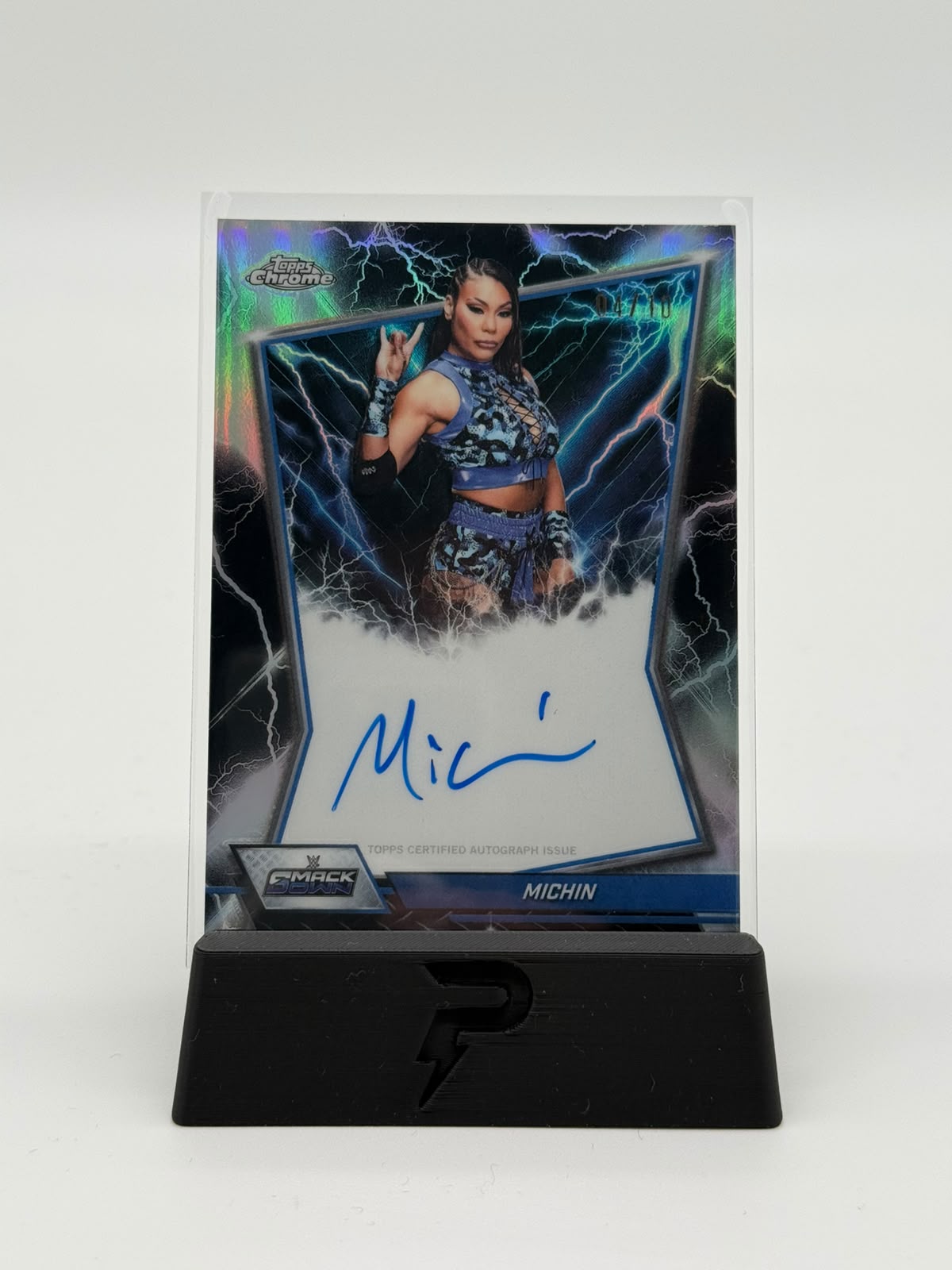 2026 Topps Chrome Michin Blue Brand Auto 04/10