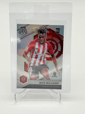 2021-22 Panini Mosaic La Liga Nico Williams RC Silver