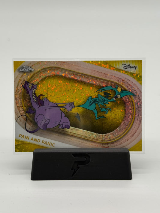 2025 Topps Chrome Disney Pain and Panic