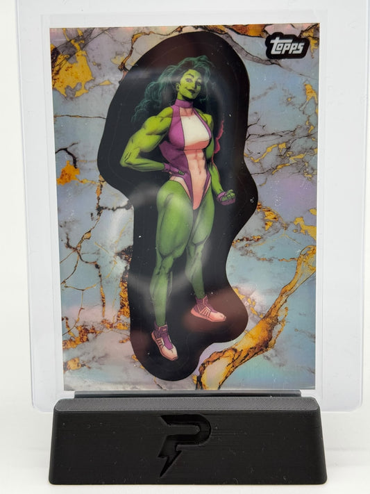 2025 Topps Marvel Comic Book She-Hulk 2025 Refractor