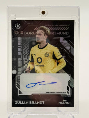 2026 Topps Knockout Julian Brandt Autogramm 03/10