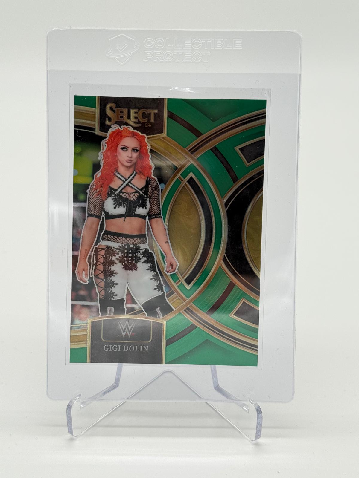 2024 Panini Select WWE Select Gigi Dolin Premier Level Green 1/5 SSP