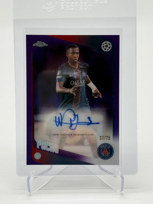 2026 Topps Chrome UCC Willian Pacho Autogramm 31/75