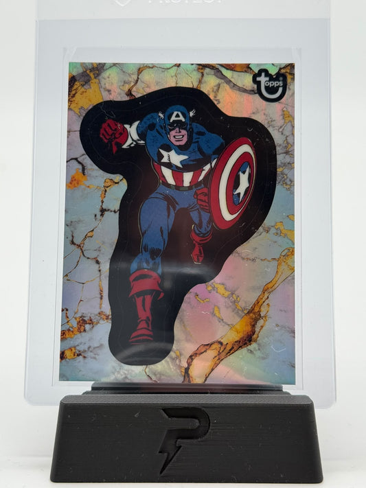 2025 Topps Marvel Comic Book Captain America 1975 Refractor
