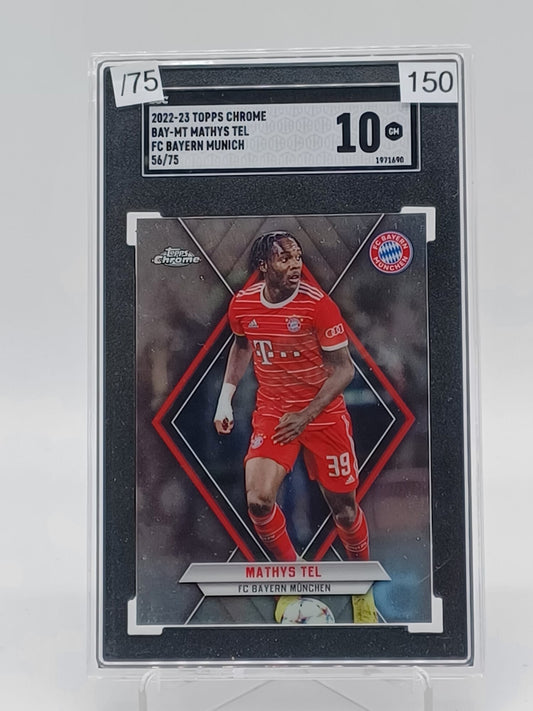 2023 Topps Bayern Team Set - Mathys Tel /75 SGC10